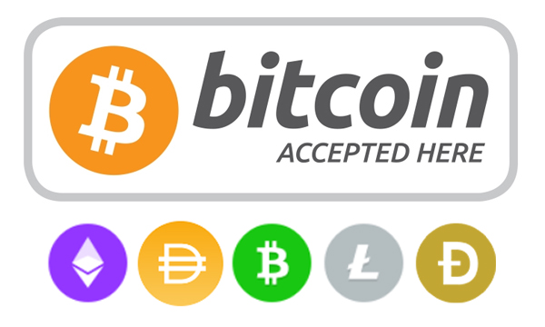 Bitcoin BTC, Ethereum ETH, Dai, Dogecoin DOGE and Litecoin LTC accepted as payment method at Incogniton