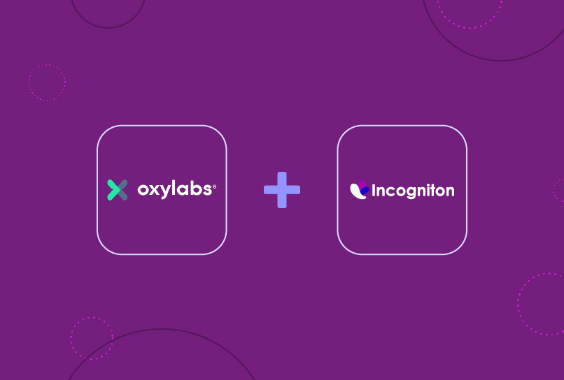 Oxylabs Incogniton integration
