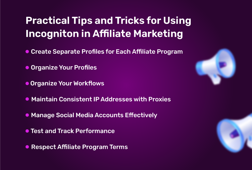 Incogniton affiliate marketing