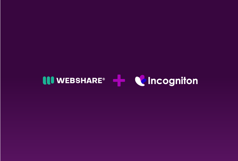 Webshare proxies in Incogniton