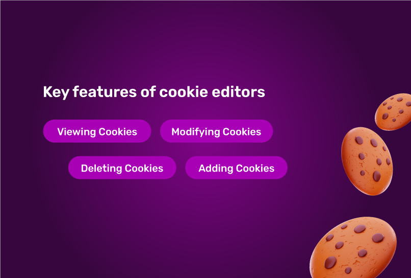 Key features of Cookie editors