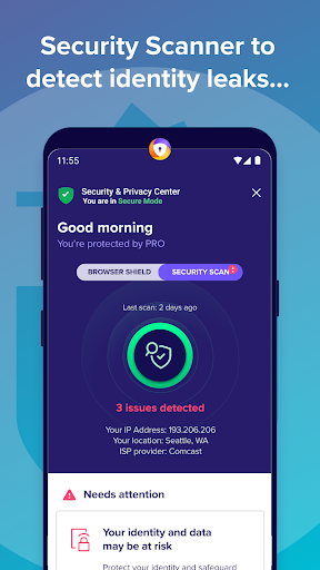 tenta browser mobile interface