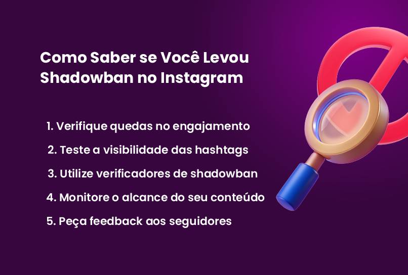 como saber se voce levou shadowban no instagram