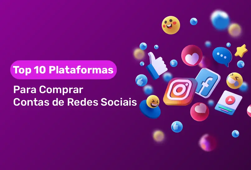 10 top plataformas para comprar contas de redes sociais