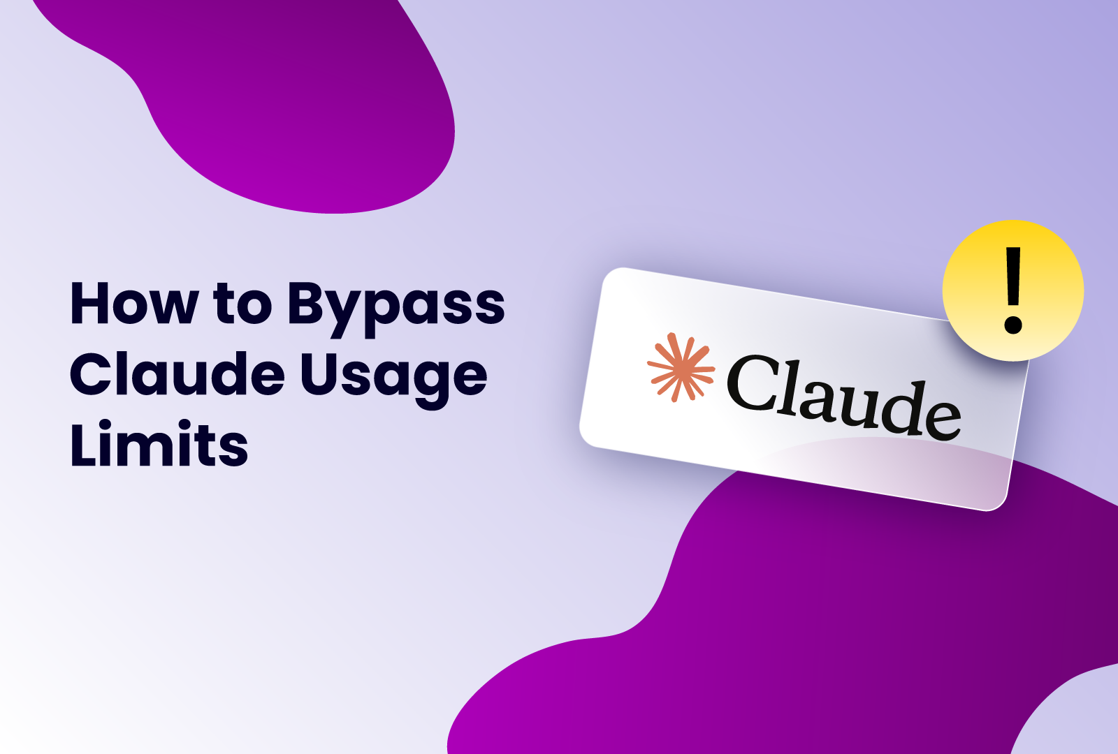 How to Bypass Claude Usage Limits