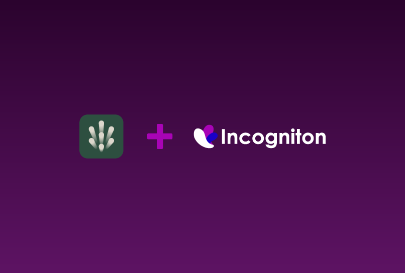 logo of hypeproxies plus logo of incogniton on a purple background