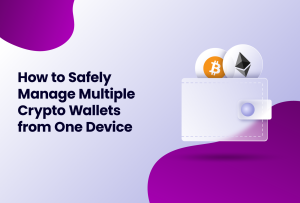 manage multiple crypto wallets in one device
