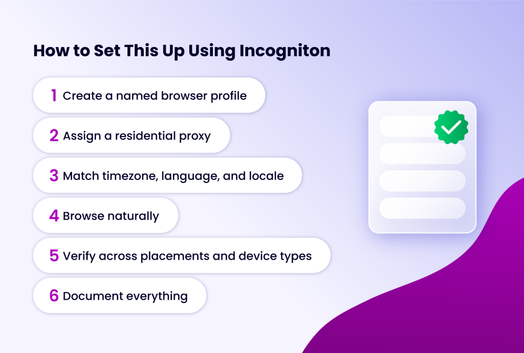 how to set this up using Incogniton