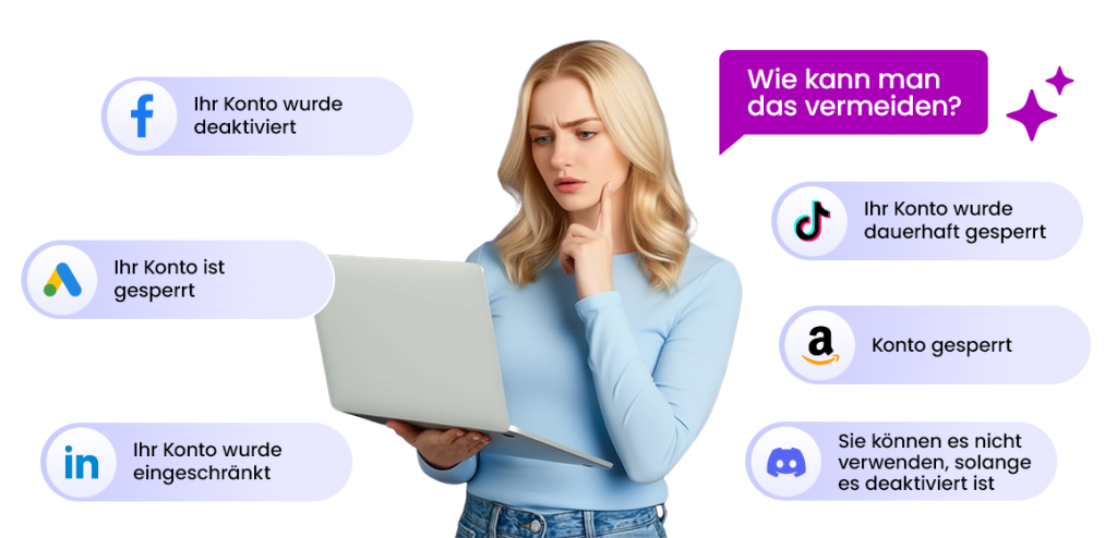 Wie kann man Sperren vermeiden?