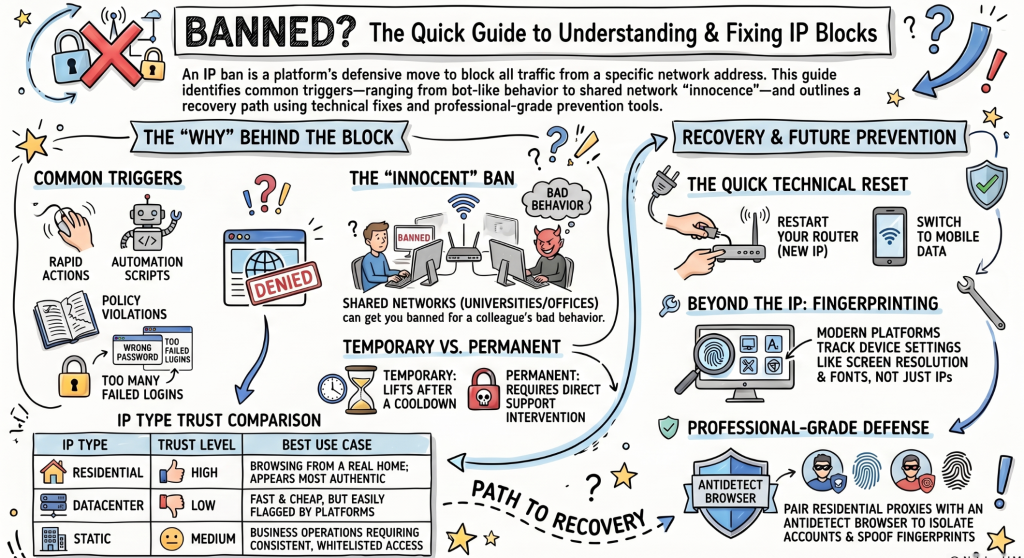 IP ban Quick Guide