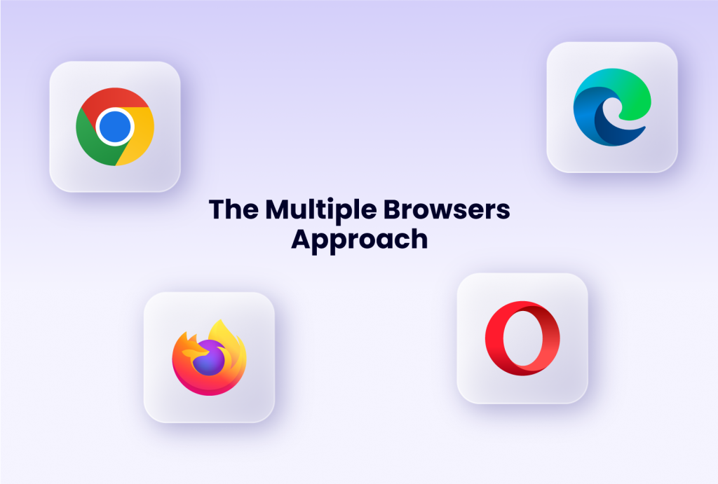 The multiple browsers approach